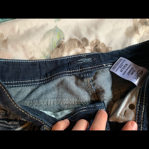 Silver SUKI skinny Jean - Picture 2 of 6